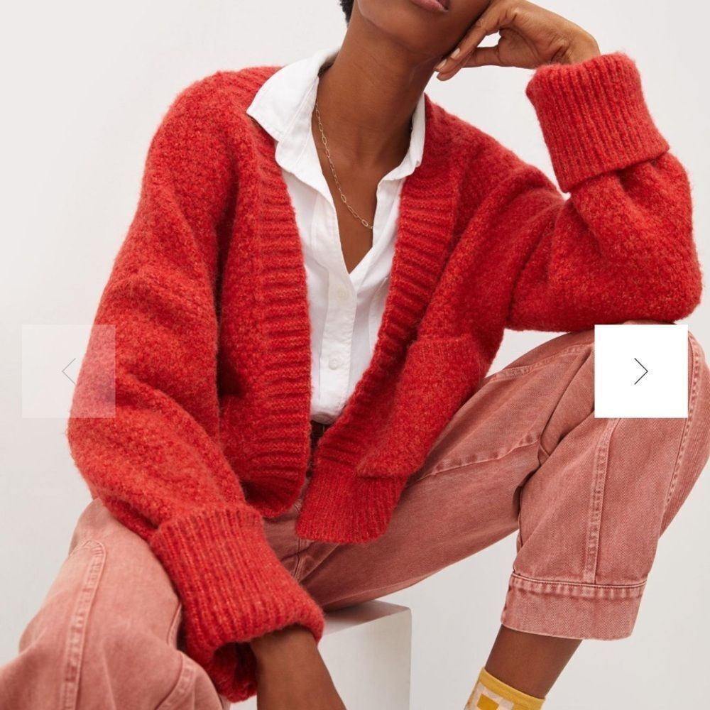 Oversized Cuffed Cardigan
By Anthropologie Size:
One Size